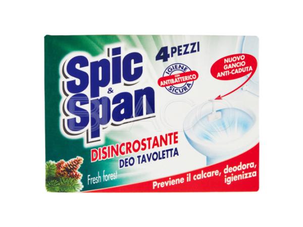 SPIC&SPAN WC TAVOLETTA DISINx4